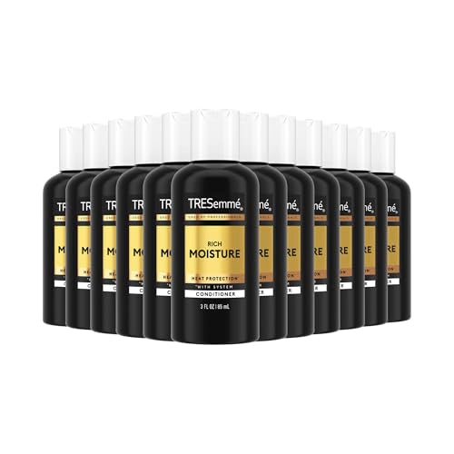 TRESemmé Rich Moisture Conditioner, Hyaluronic Acid Hydrating Formula (12 x 3oz)