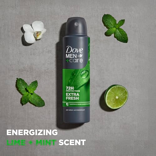 Dove Men+Care Extra Fresh Antiperspirant Dry Spray - 72H Protection