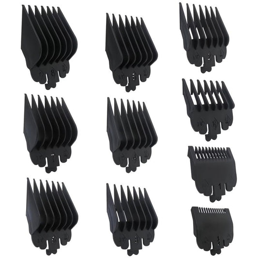INGQI New 10 Pack Clipper Guards Set Replacement Fits for Conair HC224W/HC244NGBV/HCT242WR - 1/16" to 1"