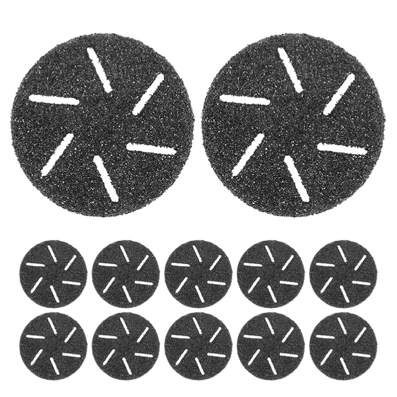 20 Pack Electric Foot Grinder Replacement Roller Heads Coarse Grit Callus Remover