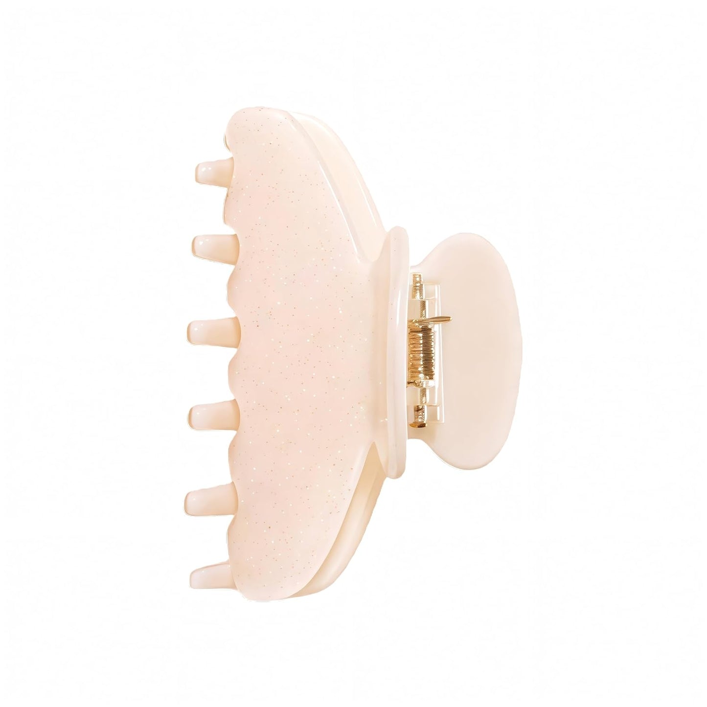 Cute Durable Acetate Hair Clips - 3-Inch Cherry Red Claw Clips for Fine & Medium Thick Hair