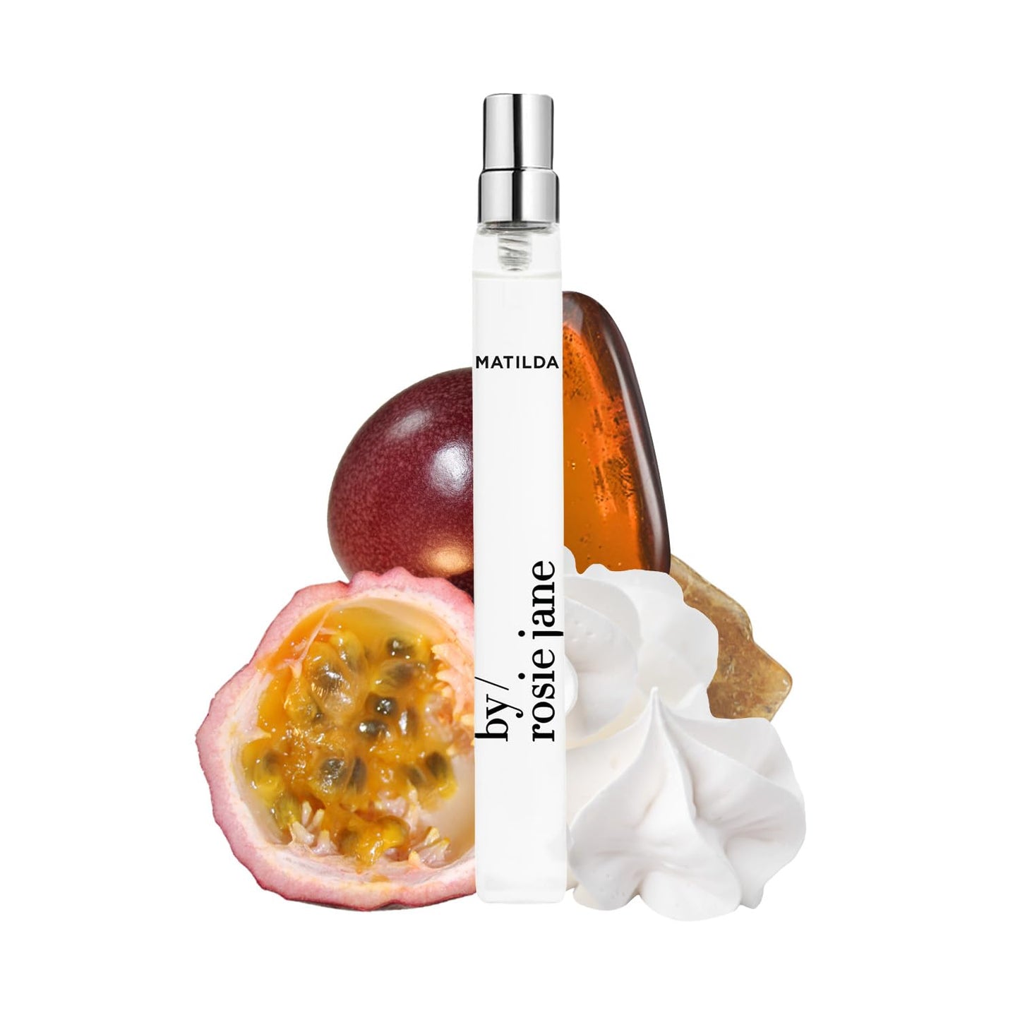 By Rosie Jane Travel Perfume Spray - Dulce Clean Perfume for Women | Non-Toxic Body Mist with Creamy Vanilla & Brown Sugar (10ml)