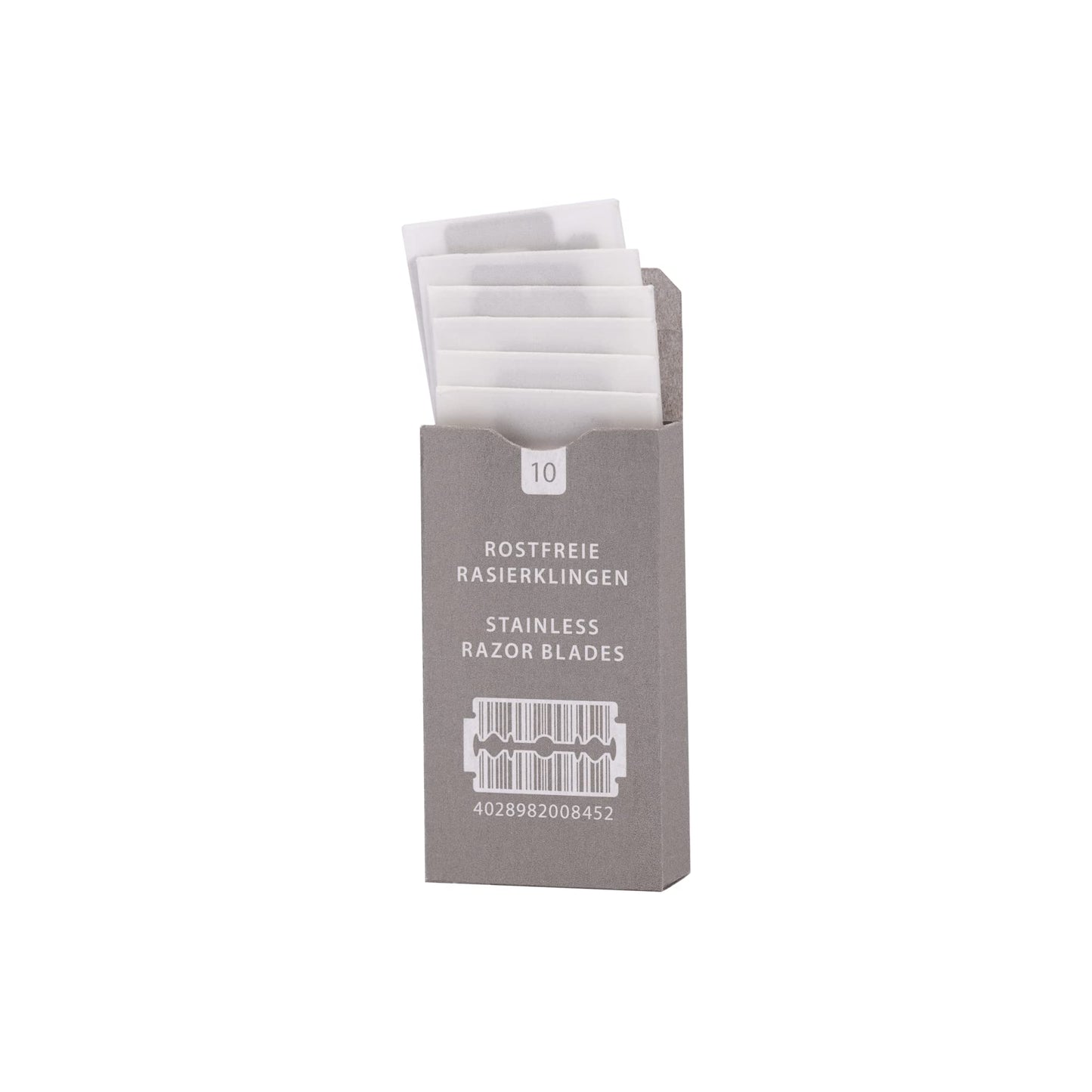 MUEHLE 10 Double Edge Blades with for Safety Razors, 1 Pound