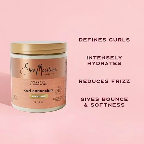 SheaMoisture Coconut & Hibiscus Curl Enhancing Smoothie, 20 oz