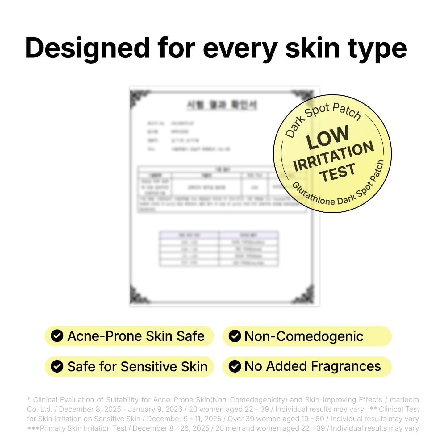 Glutathione 7 Dark Spot Serum Patch - Gel Patches for Uneven Skin Tone & Radiance | 30 Count