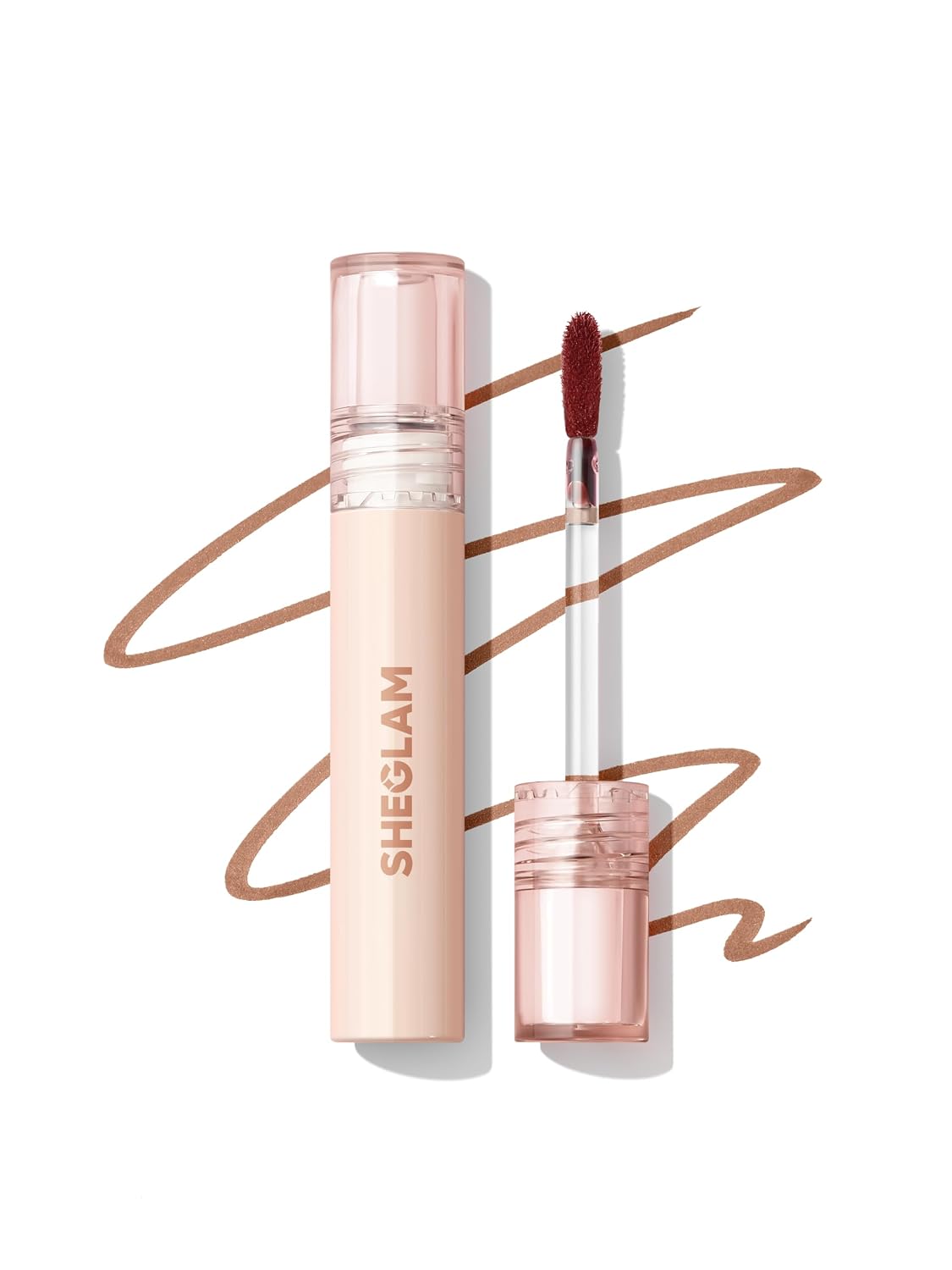 Fall In Line Peel Off Lip Liner Stain - Long Lasting Transfer-Proof Nude Tint | Cherry Bark