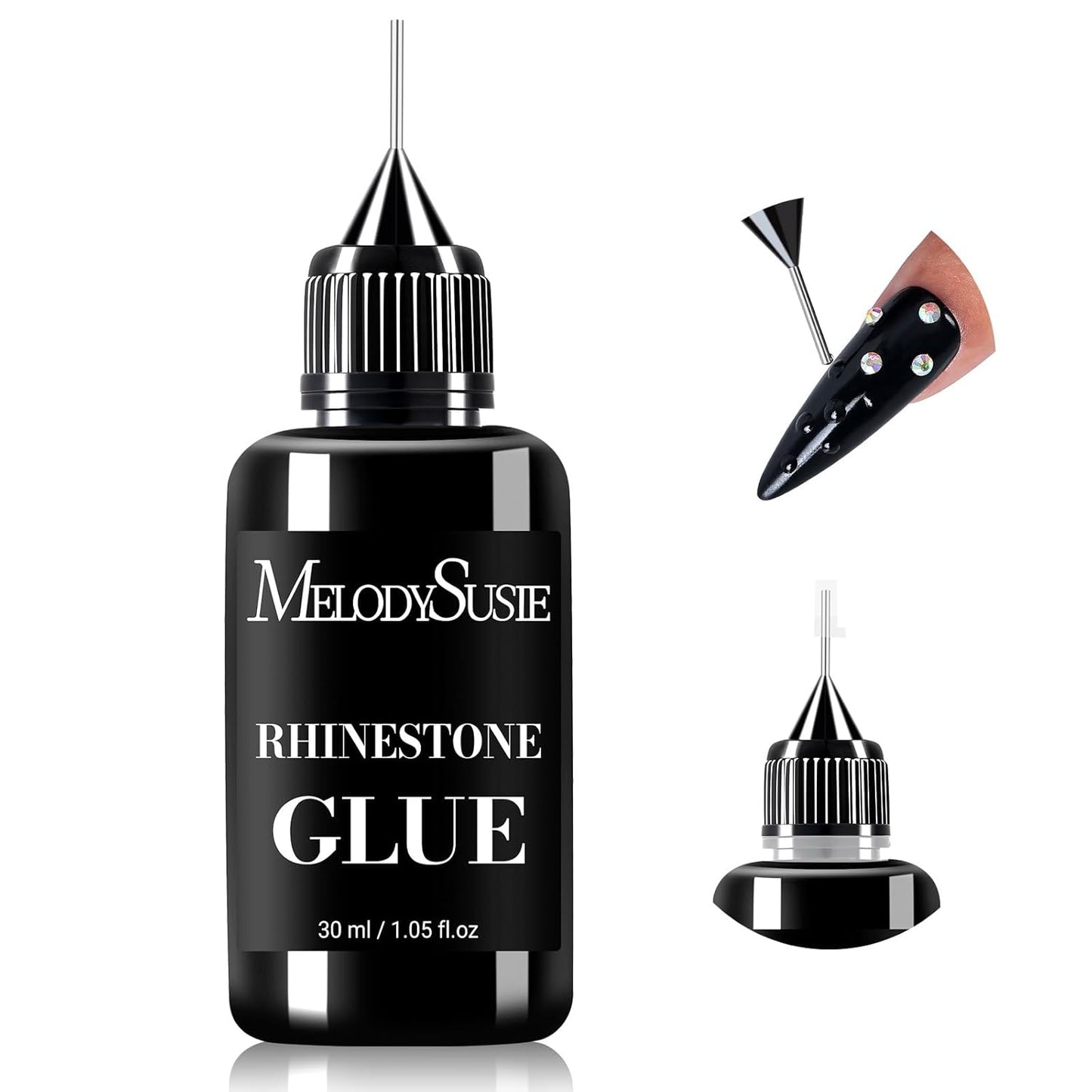 MelodySusie Nail Glue Remover - Acetone-Free Formula for Press-On Nails | Gentle & Multi-Functional 50ML