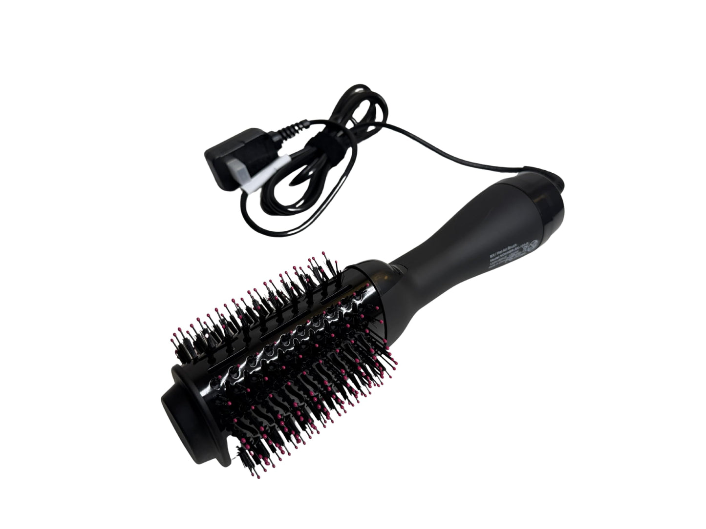 ENZO Milano Ceramic Blow Dryer & Round Styling Brush, Ceramic Blow Dryer, Frizz-Free Results, Travel-Friendly