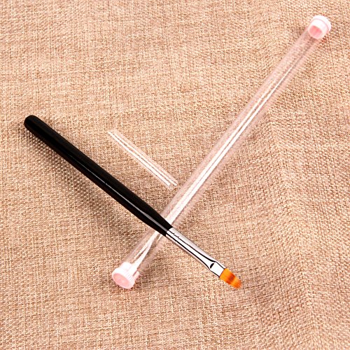 BQAN 2pcs Nail Ombre Brush Set for Gel Nail Art