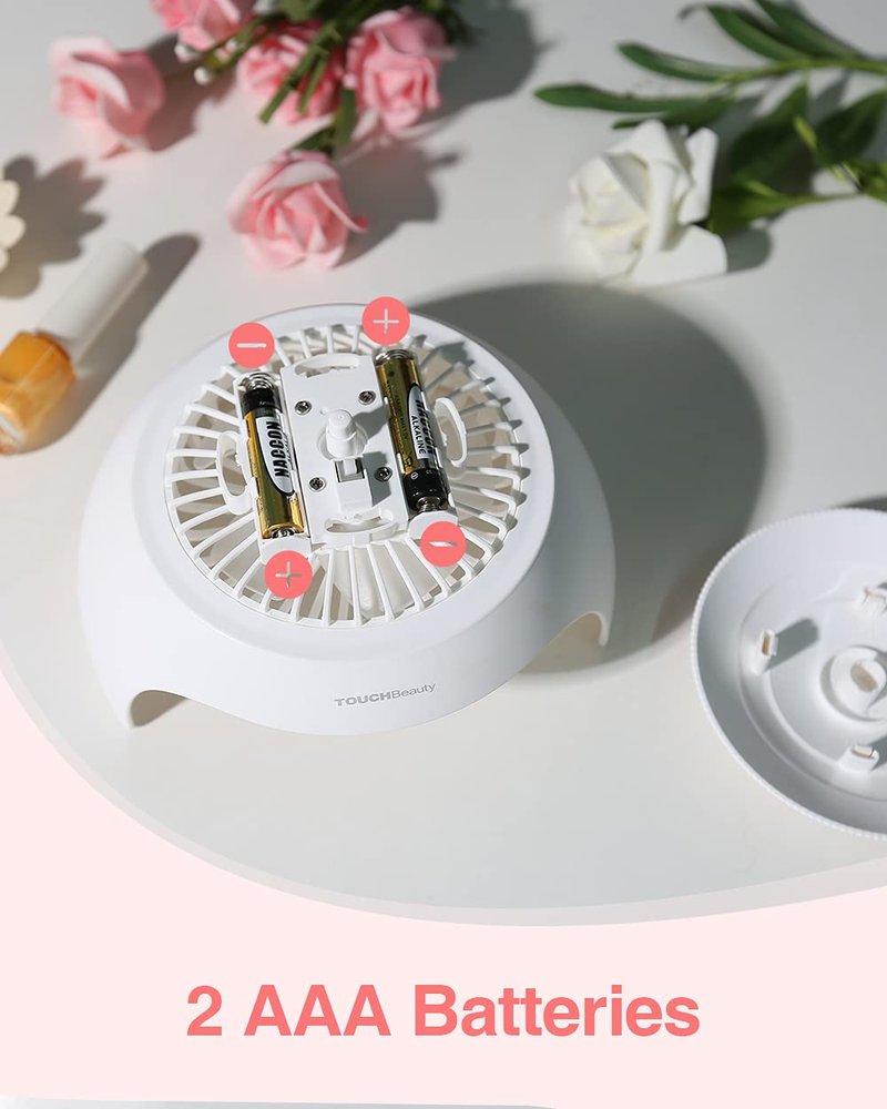 TOUCHBeauty Portable Nail Dryer with Air & 1 Led Nail Lamp Small Size Safe use for Kids Teen Drying Regular Nail Polishes Gift for GirlsTB-2130