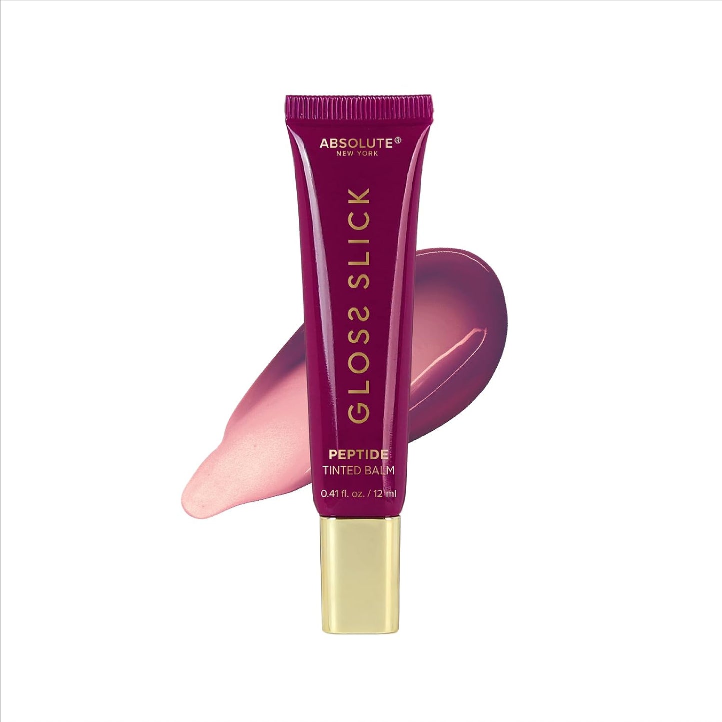 Tinted Lip Balm - Weightless Peptide Formula for Soft, Hydrated Lips | Sweet Bubblegum Flavor