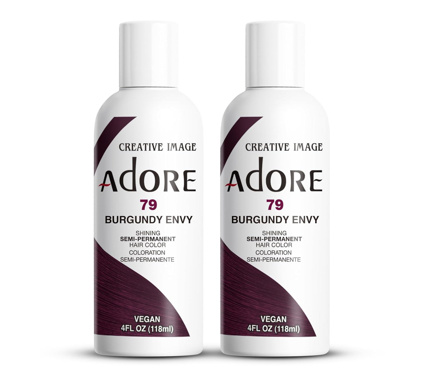 Adore Semi Permanent Hair Color - Mystic Grey | Vegan, Ammonia-Free Hair Dye | 4 Fl Oz