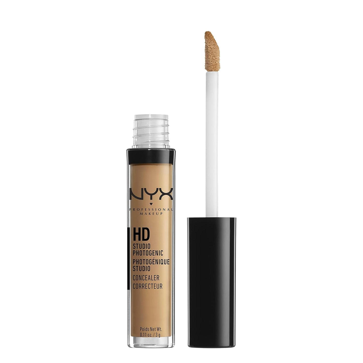 NYX HD Studio Photogenic Concealer Wand - Medium Coverage for Flawless Skin | Tan Shade