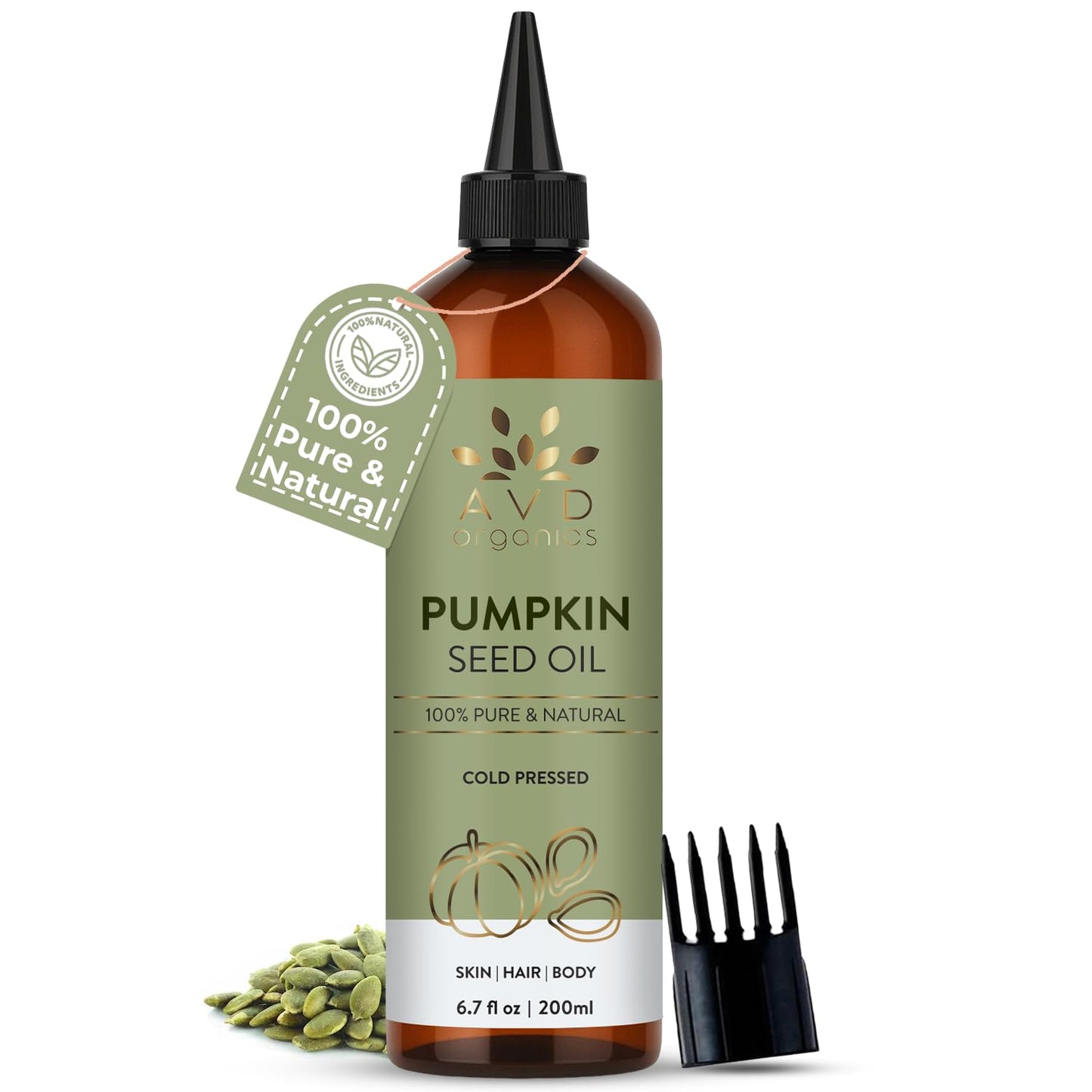 Jojoba Oil for Hair - Natural Cold-Pressed, Unrefined | 120ml (4.05 fl oz) - Ideal for Face, Scalp, Nails & Cuticles