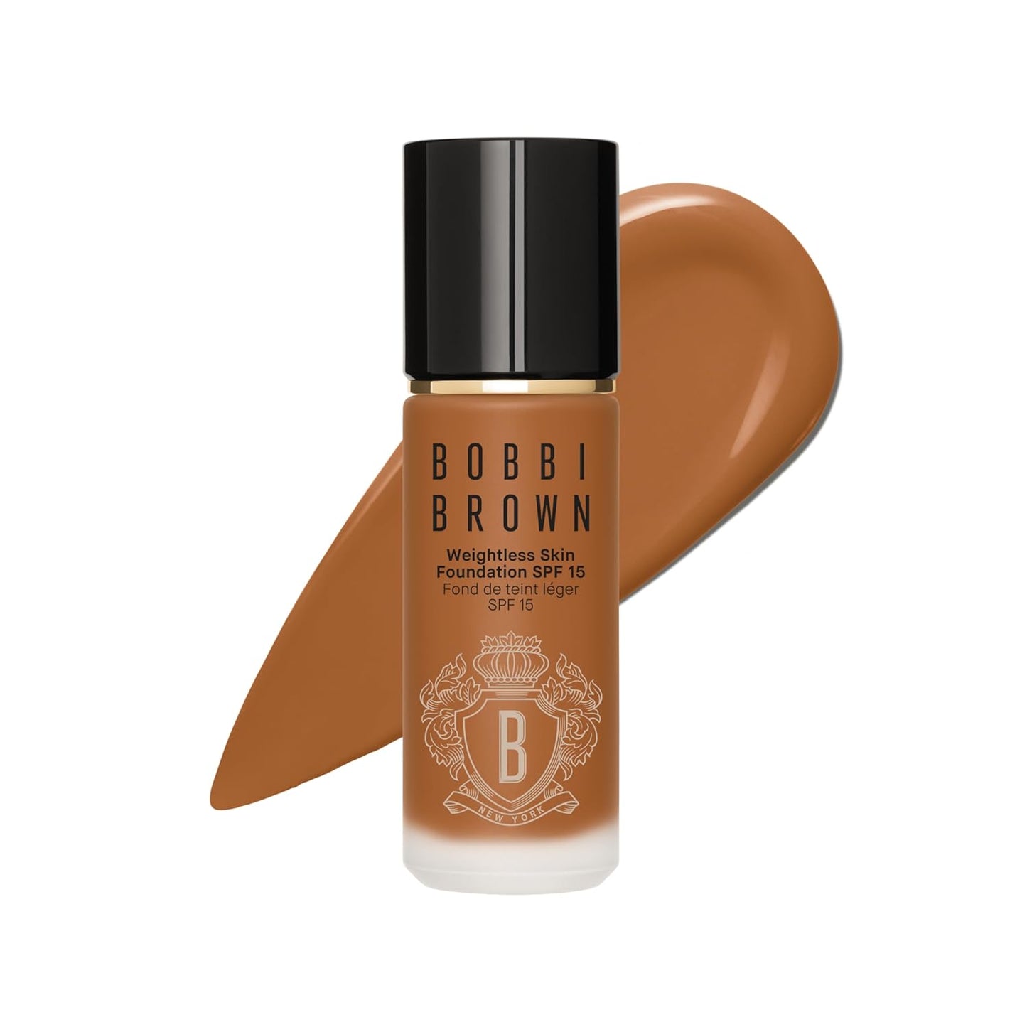 Bobbi Brown Weightless Skin Foundation SPF 15 - Oil-Control & 24-Hour Hydration | Natural Matte Finish, 1 Fl Oz