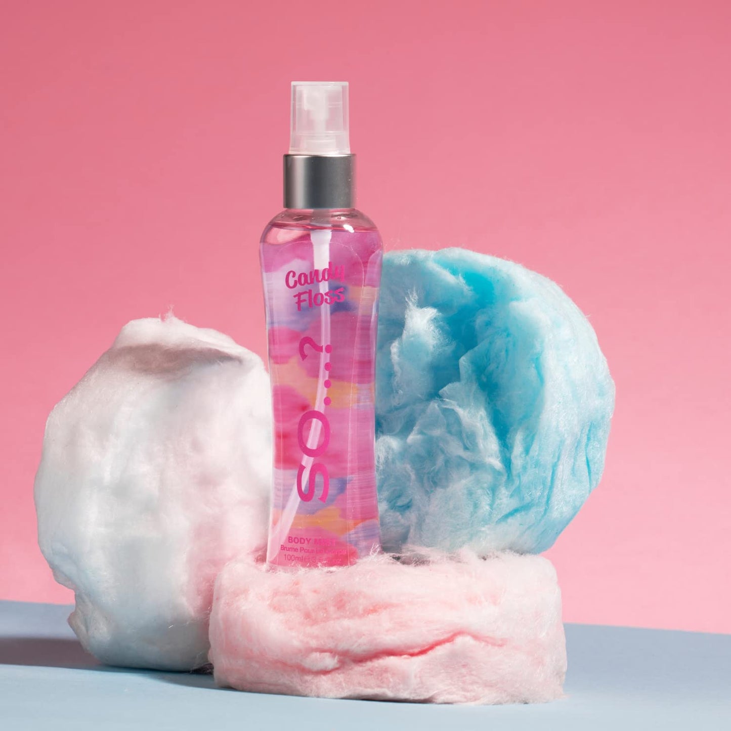 Cotton Candy Body Mist for Women - 3.5 oz Refreshing Fragrance | Pack of 3