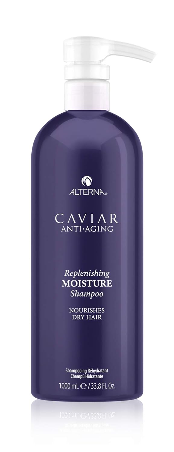 Alterna CAVIAR Anti-Aging Moisture Shampoo - Hydrating Formula for Dry, Brittle Hair | Sulfate Free