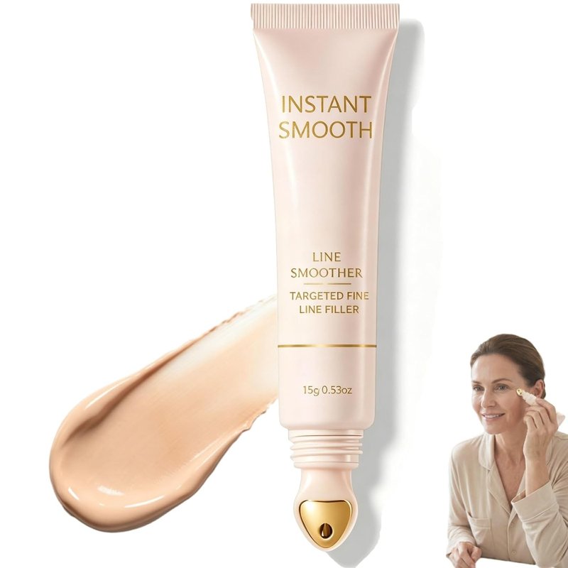Line Smoother Fine Line Blurring Primer - Cooling Applicator for Pore Minimization & Smooth Texture