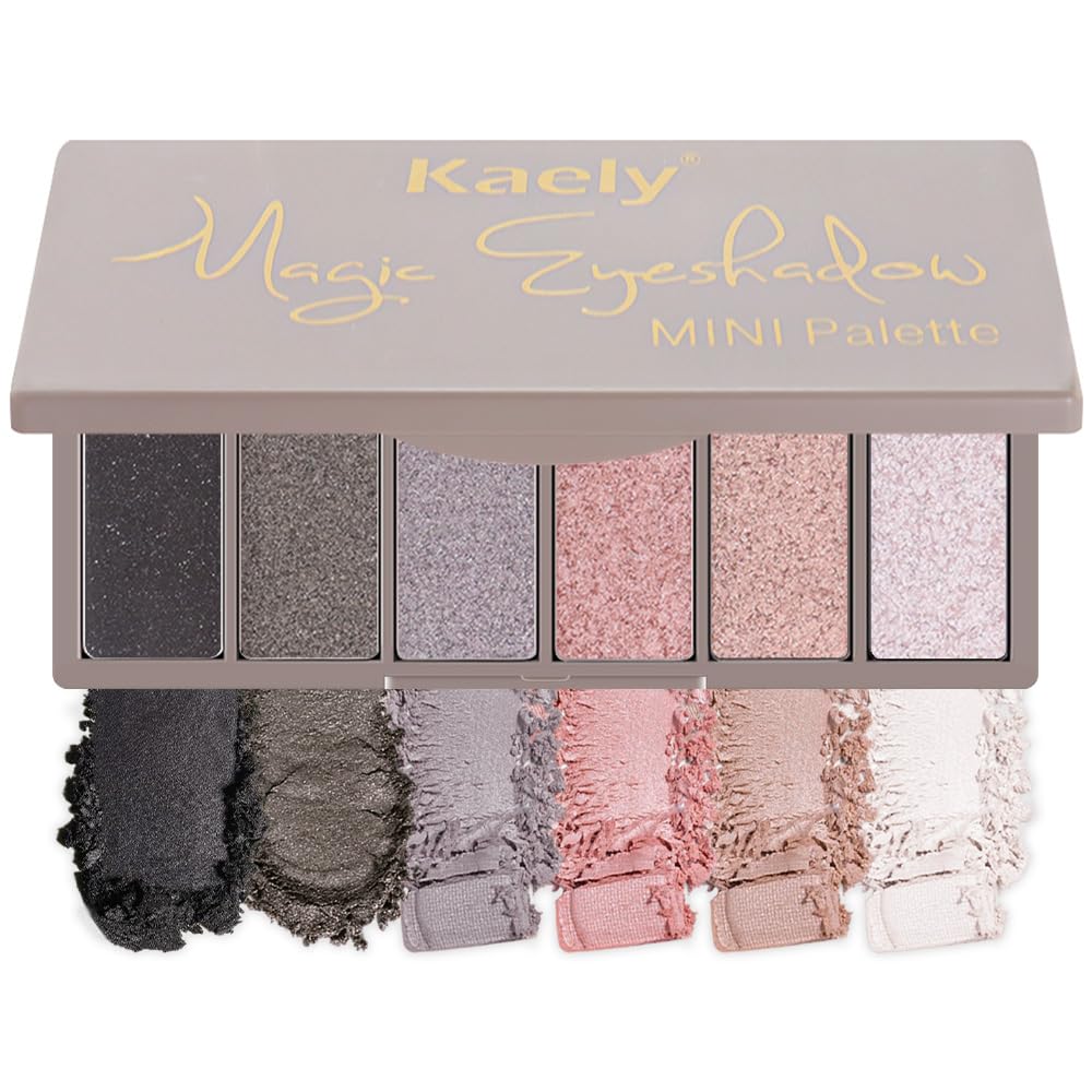 Cream Eyeshadow Stick Set - 6Pcs Waterproof Long-Lasting Sticks for Mature Skin | Neutral Nude Shimmer & Matte Finish
