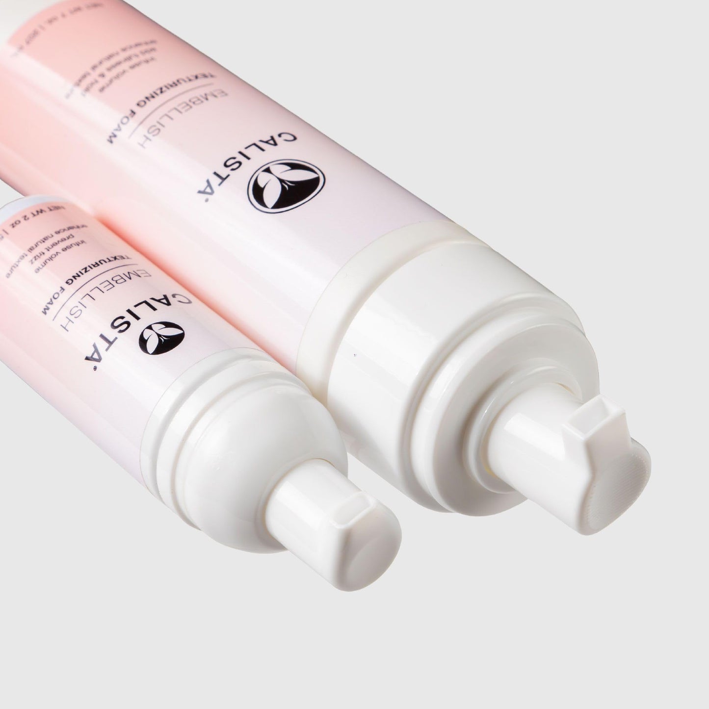 Calista EMBELLISH Texturizing Foam, Volumizing Mousse for Curl Definition, Body & Frizz Control, Creates Touchable Hold & Enhances Natural Texture, Vitamin Infused Lightweight Styling Foam, 7 oz