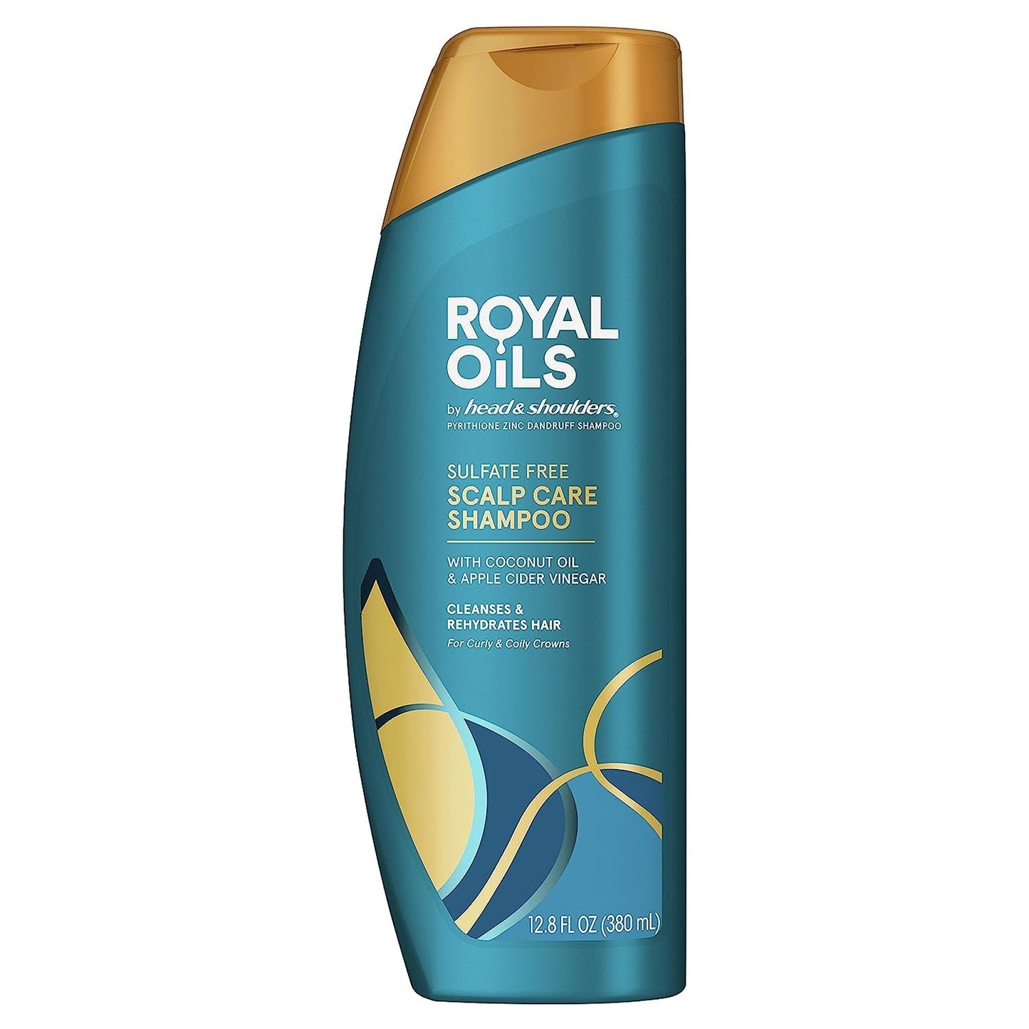 Head & Shoulders Anti-Dandruff Shampoo - Moisturizing Formula for Curly & Coily Hair | 12.8 fl oz