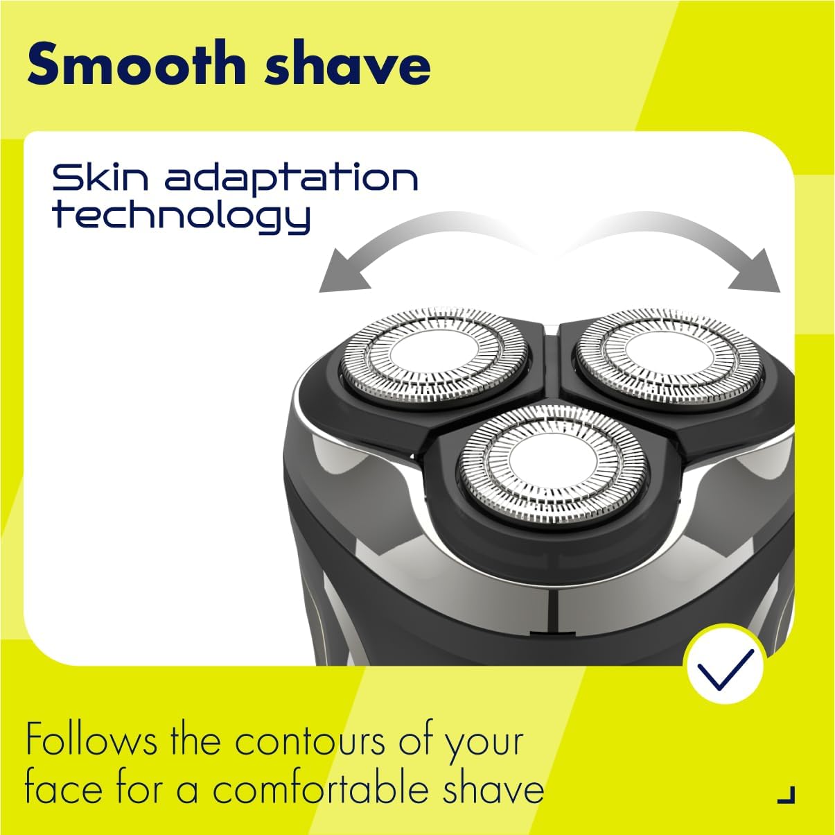 Electric Shaver for Men - Waterproof Rotary Razor with USB-C Rechargeable Battery | 60 Min Runtime & Pop-Up Trimmer
