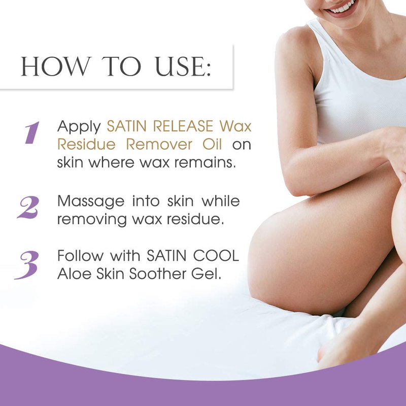 Satin Smooth Satin Release® Wax Residue Remover Oil