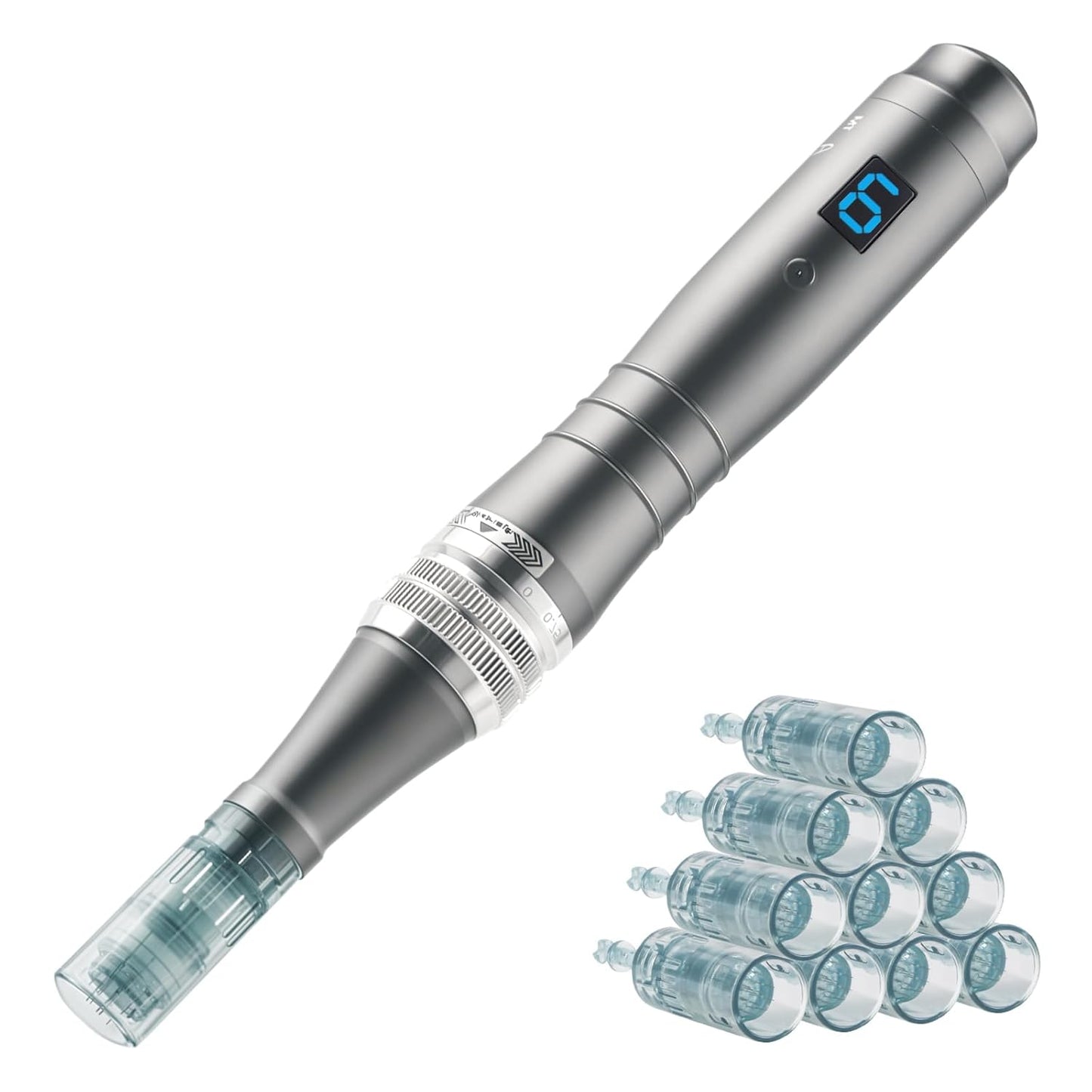 Dr Pen M8 Microneedle Derma Roller Pen Kit - 0.25mm for Women & Men
