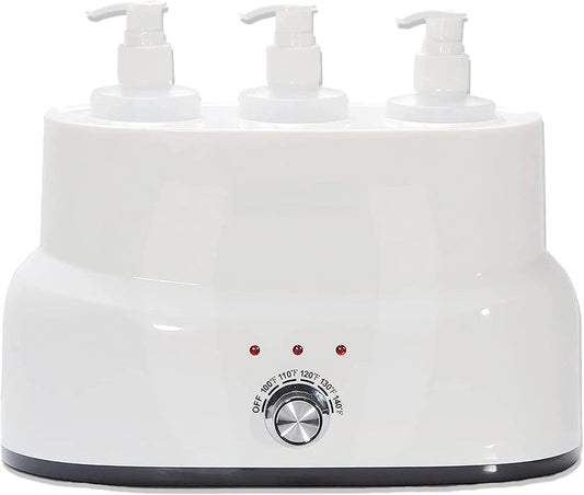 Amethyst Lake Oil Warmer Dispenser - Electric Plug-In Aroma Diffuser | 3-Bottle Capacity for Home & Spa Use