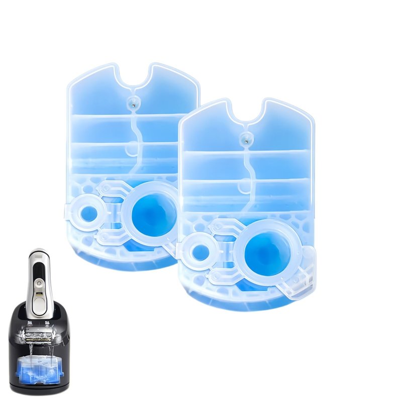 300ml Razor Cleaning Liquid. Compatible For Braun Shaver 170ml Clean & Renew Refill Cartridges CCR(2 PCS)