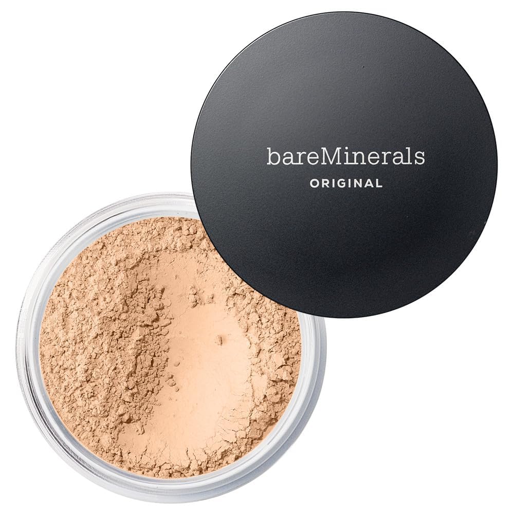 bareMinerals Original Loose Powder Foundation - SPF 15 Sheer to Full Coverage Makeup | Lightweight & Breathable Finish