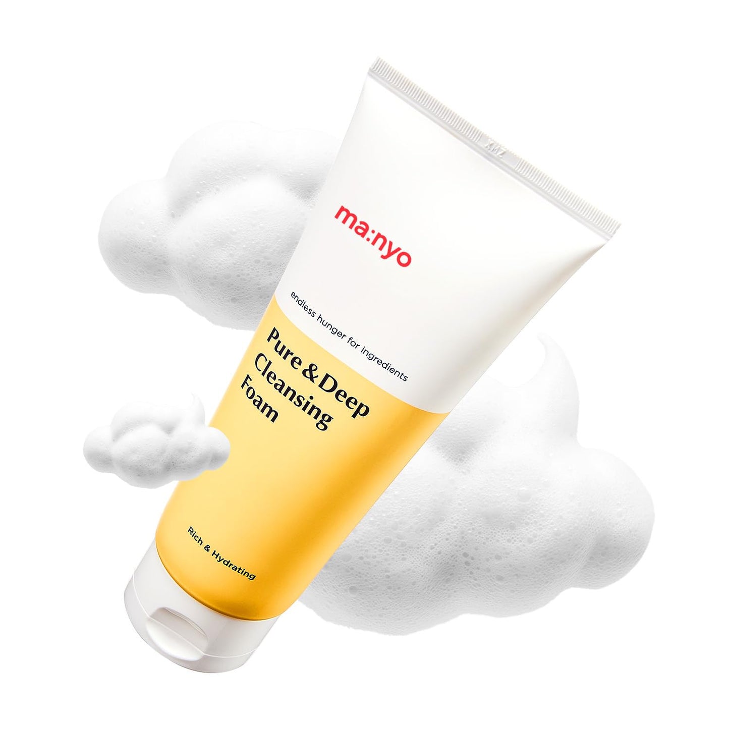 MANYO Pure Cleansing Foam - Deep Facial Cleanser for Pores & Blackheads | 6.7 fl oz (200ml)