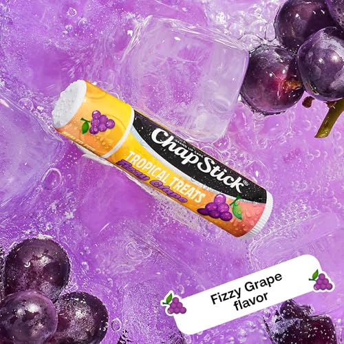 ChapStick Tropical Treats Lip Balm Collection, 6-Pack Moisturizing Set