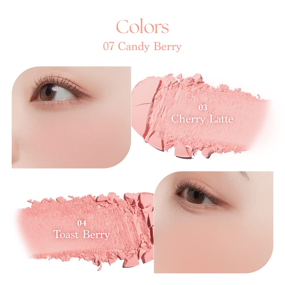 Dasique Blending Mood Cheek #07 Candy Berry | 4 Blendable Shades