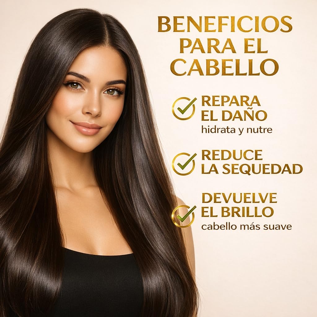 NUTRIBELA para el Cabello Tratamiento Reparación Intensiva 10.1 Oz /300 ml | Nutribella |Tratamiento para Cabello seco y maltratado | Mascarilla para el Cabello | 100% Colombiana | Collagen Mask