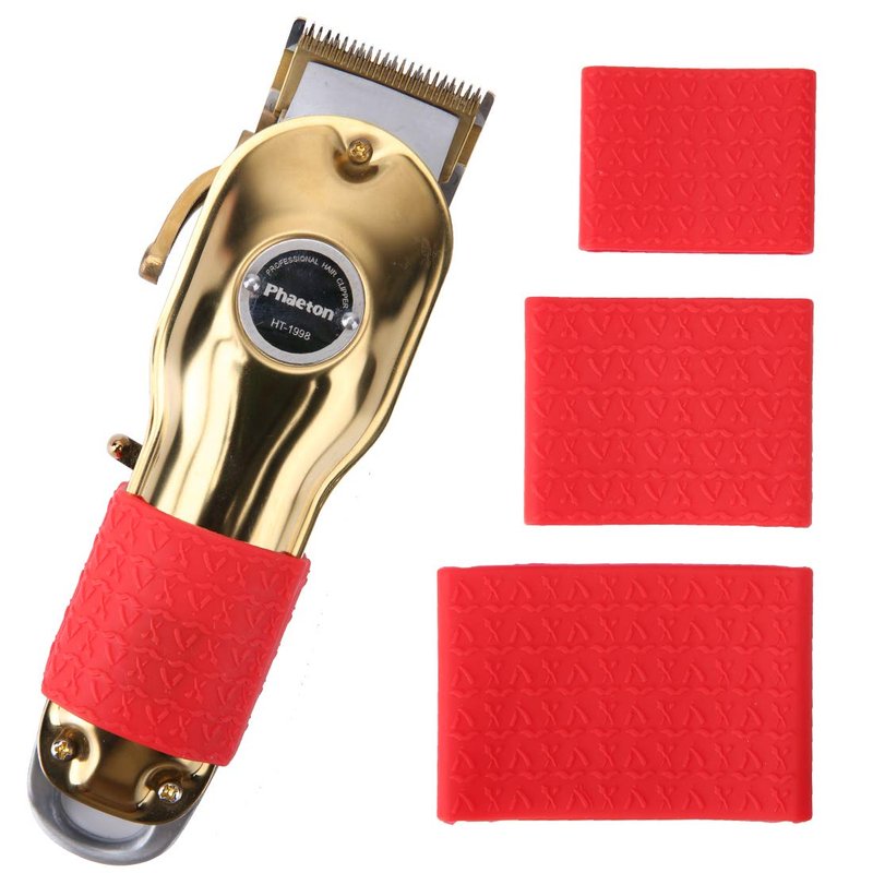 STYLANCE Barber Clipper Bands, Non Slip Band for Barber Clipper,Heat Resistance Protective Sleeve,Non Slip Bands, 3pcs