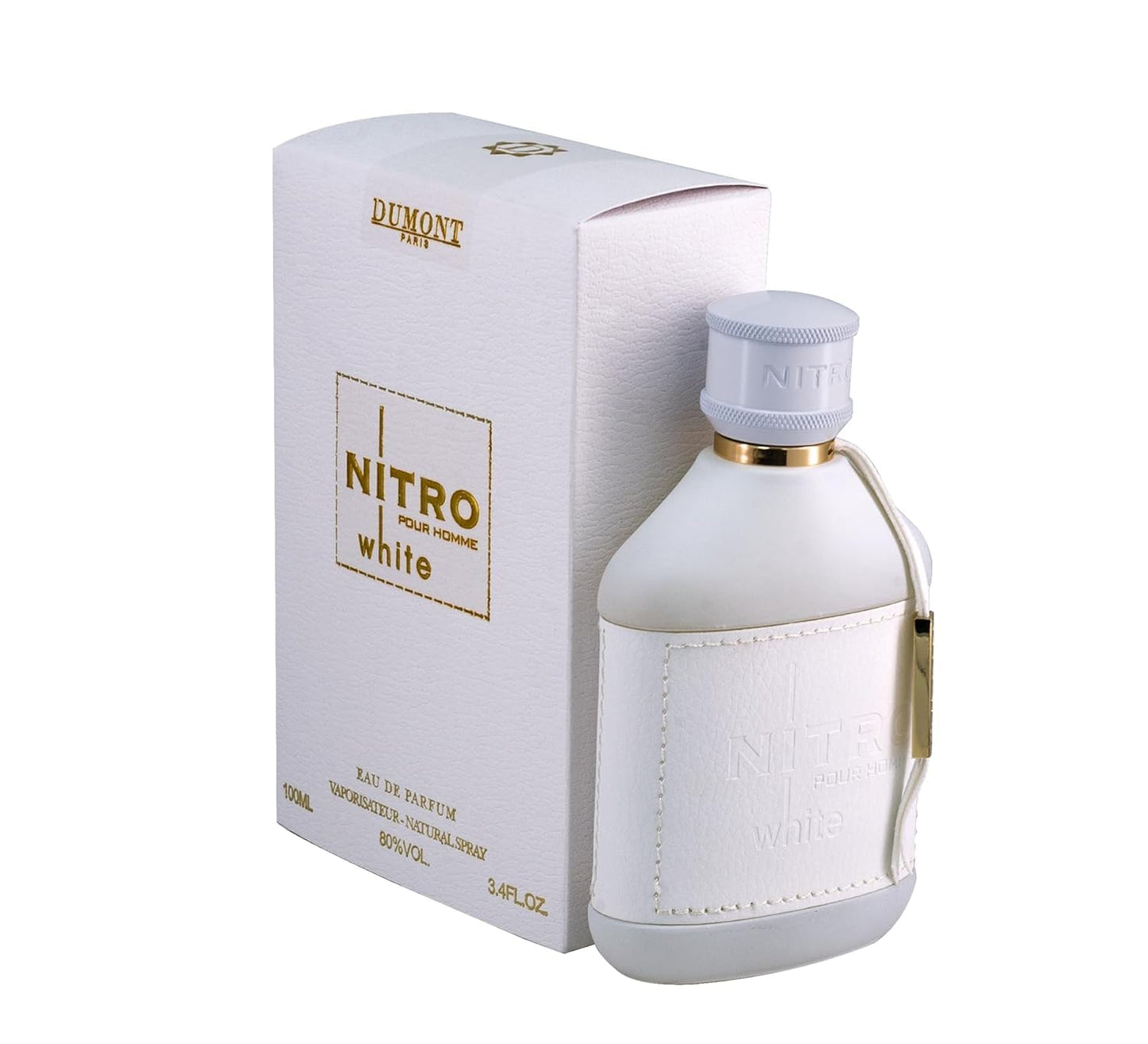 Dumont Nitro Red Eau De Parfum for Men - Rich Fruity Woody Floral Fragrance | 3.4 Fl Oz Long-Lasting Scent