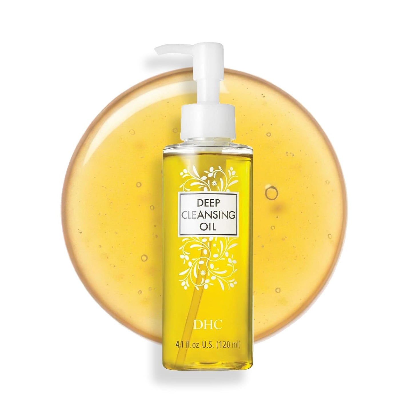 DHC Deep Cleansing Oil - Makeup Remover for All Skin Types | 4.1 fl. oz. Residue-Free Formula