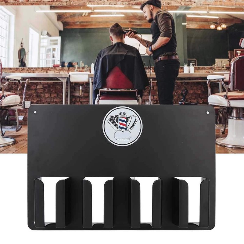 Hair Cutter Holder, Hair Clipper Rack, Wall-Mounted Rack for Home Professional Bathroom