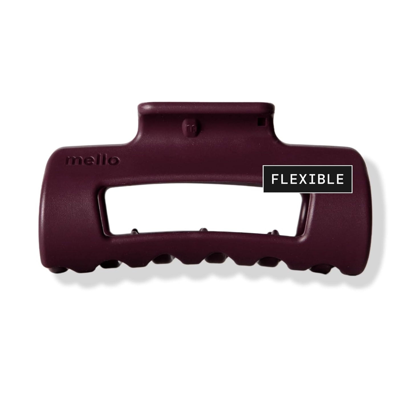 Small Hair Clip - Flexible Comfort Hair Claw for Women | Strong Hold for Thick & Thin Hair, Matte Non-Slip Finish (Blue)