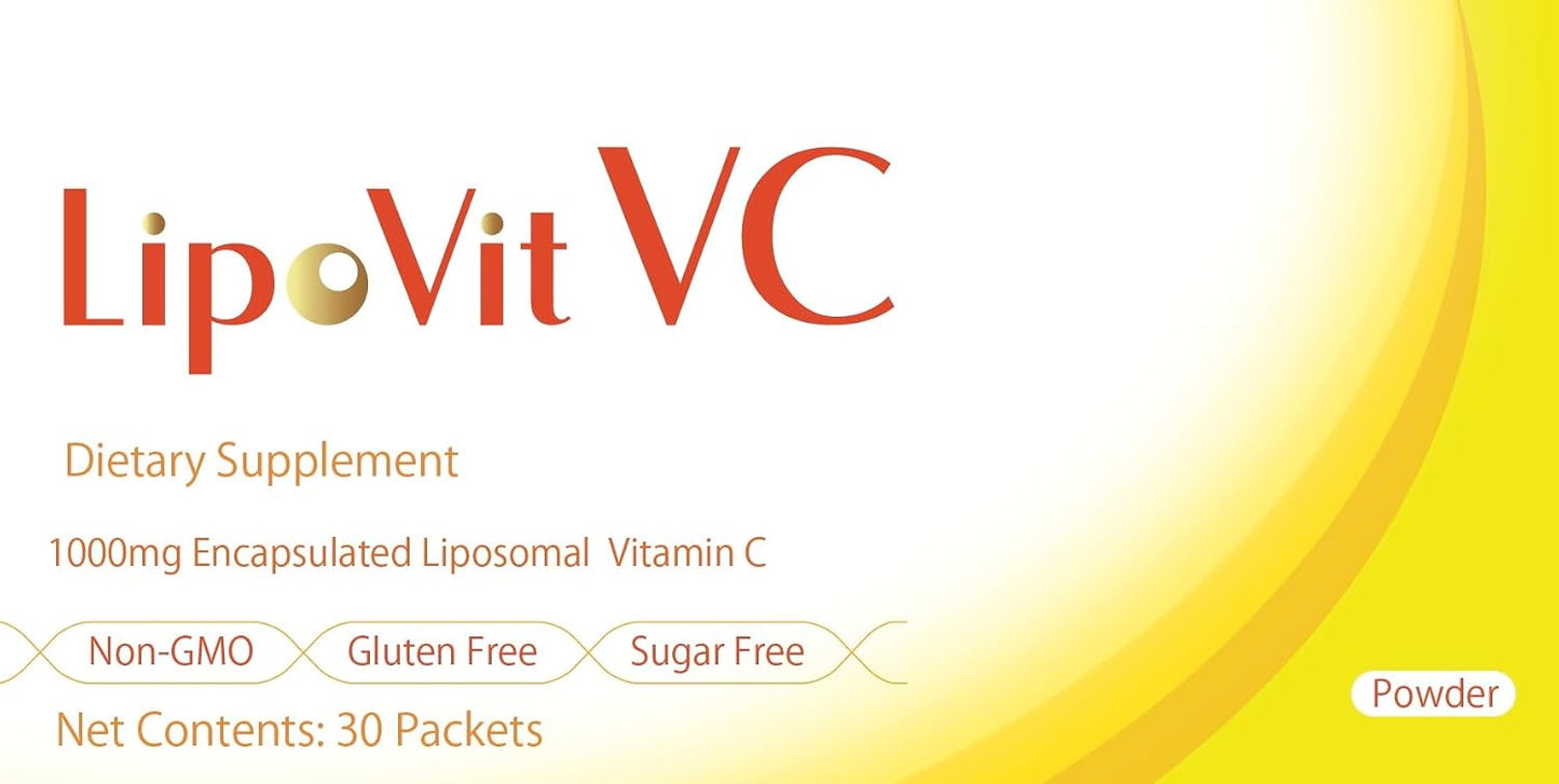 Liposomal Vitamin C - Japan Made, 1000mg Per Sachet | Immune Support & Antioxidant Boost