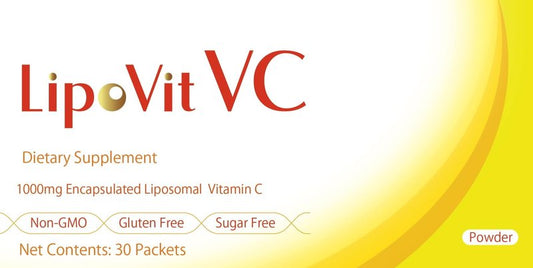 LipoVit VC/Liposomal Vitamin C/Japan Made/Vitamin C 100omg per Sachet