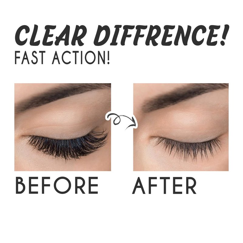 Eyelash Extension Remover Gel - Gentle & Fast Acting 15ml | Non-Irritating Formula, Works in 60 Seconds