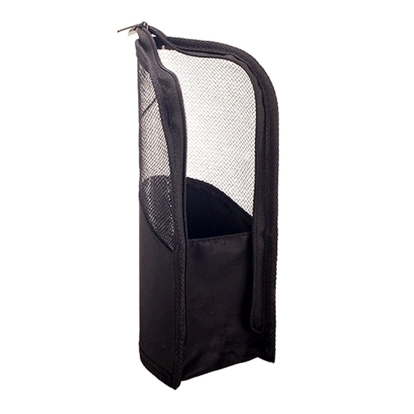 Linsiter Makeup Brush Travel Case Stand Up, High Capacity Makeup Organizer Portable Travel Makeup Brush Holder(Black)