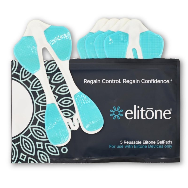 ELITONE GelPad 5-Pack (Replacement), Incontinence Bladder Leak Treatment