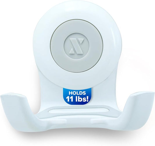 Suction Cup Hook - Power Lock Razor Holder & Phone Cradle | No-Drill, Rust-Proof, Waterproof, Holds 11 lbs