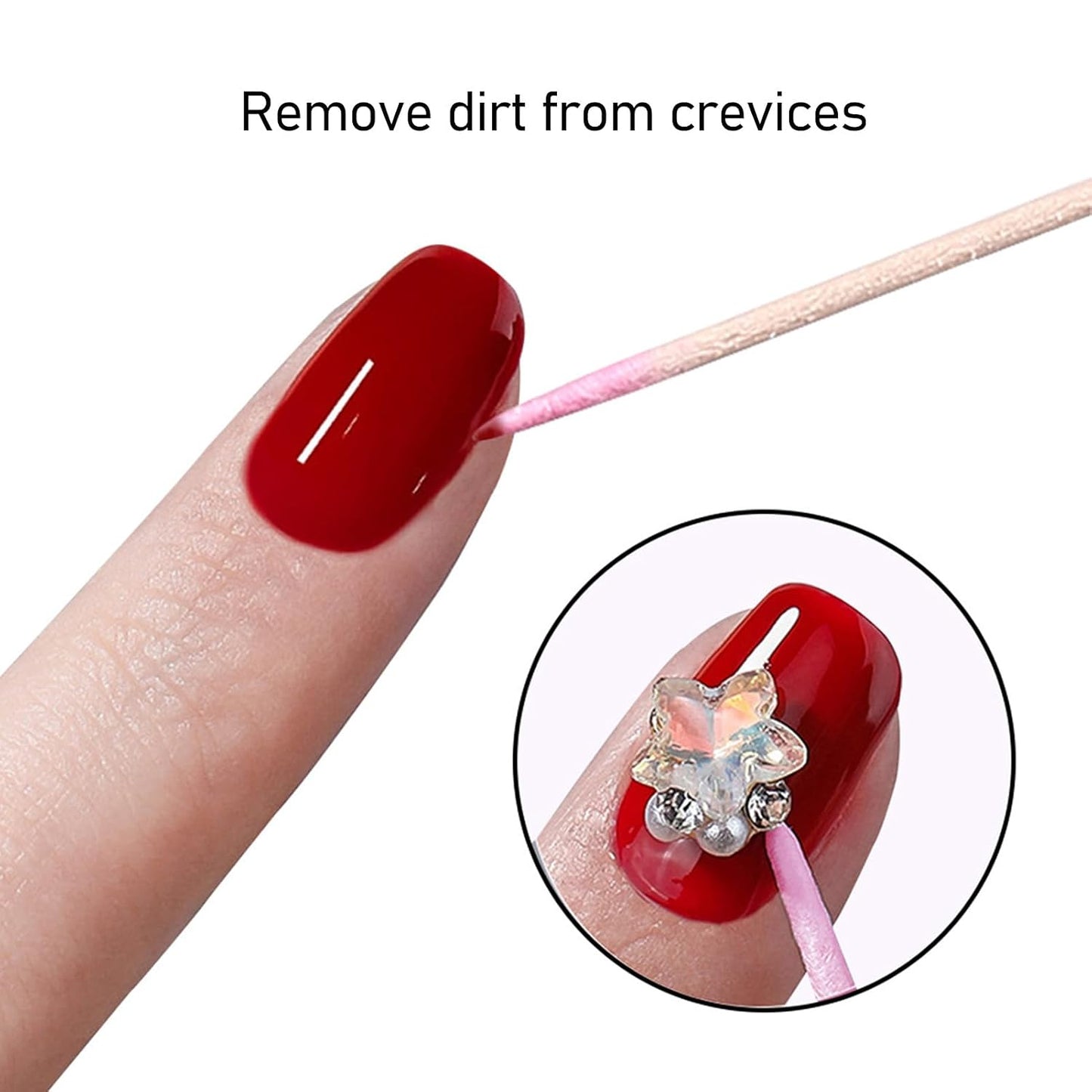 Cotton Buds - 1000 Pcs Precision Tips for Makeup & Electronics Cleaning | Wood Stick Design