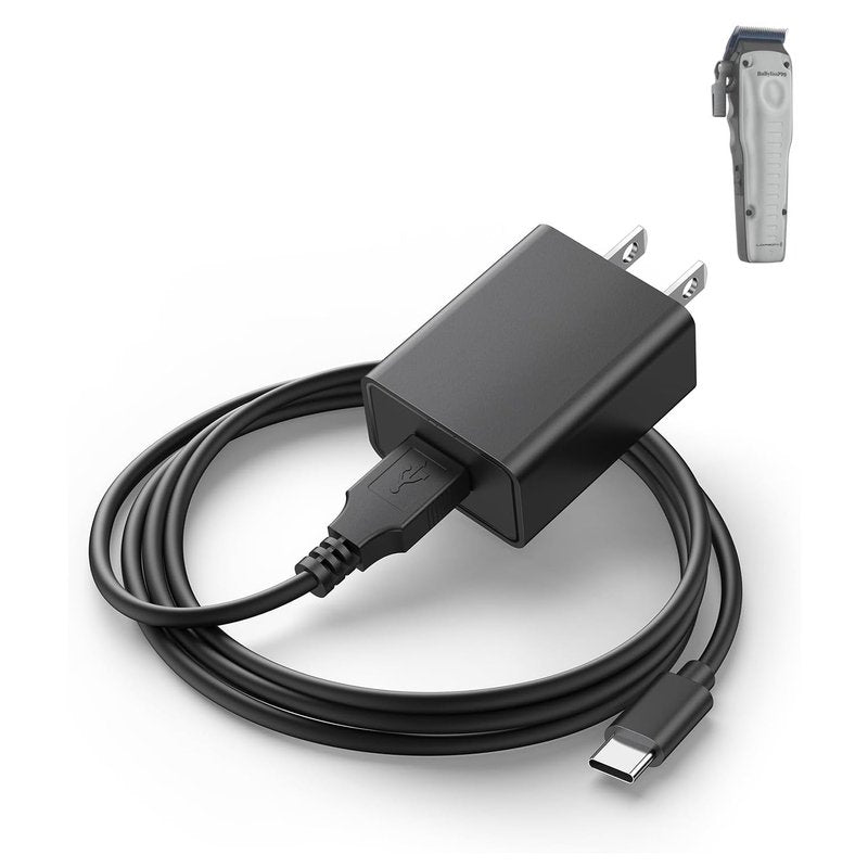5V Replacement Charger for BaBylissPRO FXONE LO-PROFX FX829 Professional Cordless Clippers Power Cord