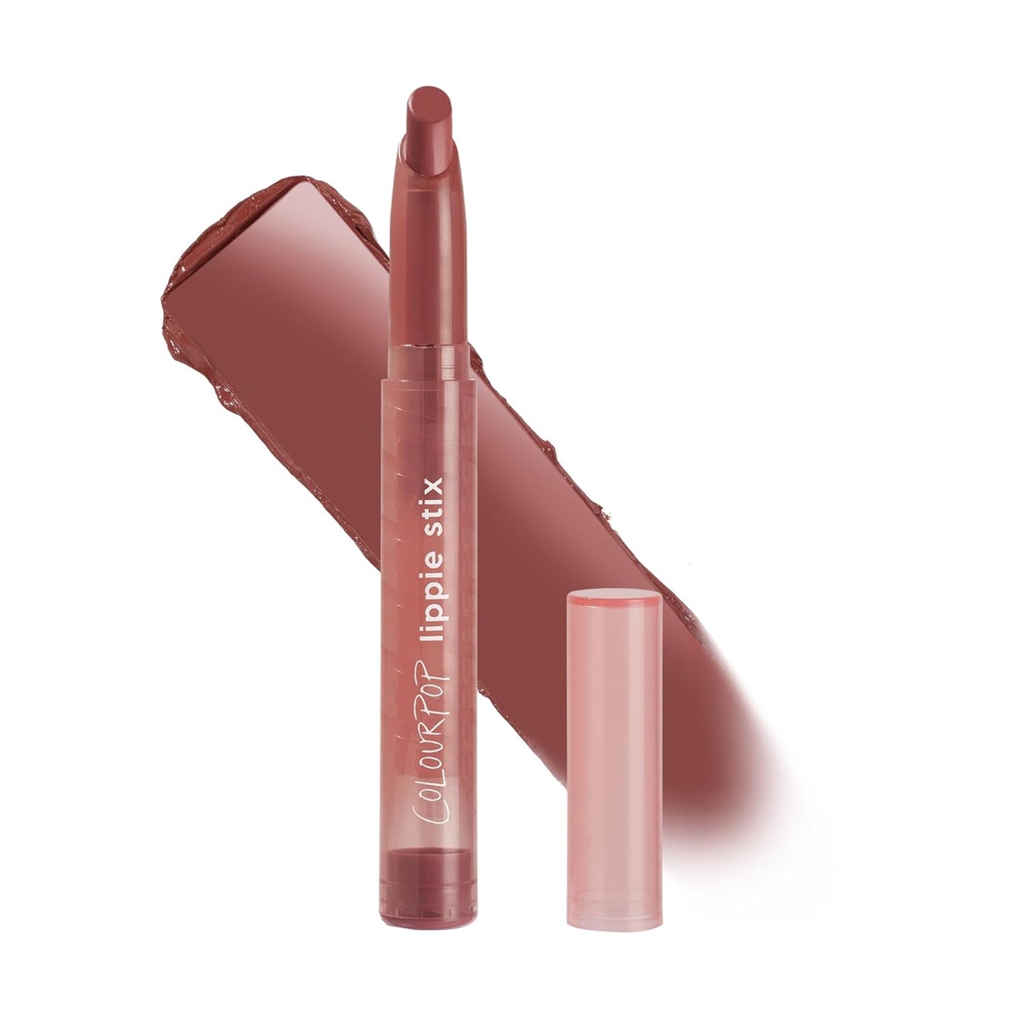 ColourPop Lippie Stix - Long-Lasting Matte Lipstick with Vitamin E & Shea Butter - Rich Warm Nude | 0.4 oz