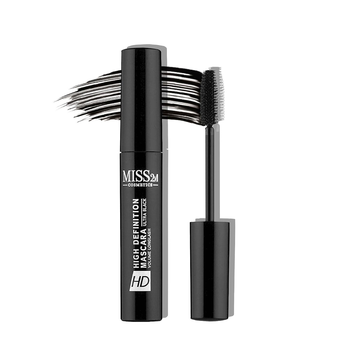 Lengthening Mascara - HD Lash Lift for Volume | Washable Ultra-Black Formula, 0.24 Fl Oz